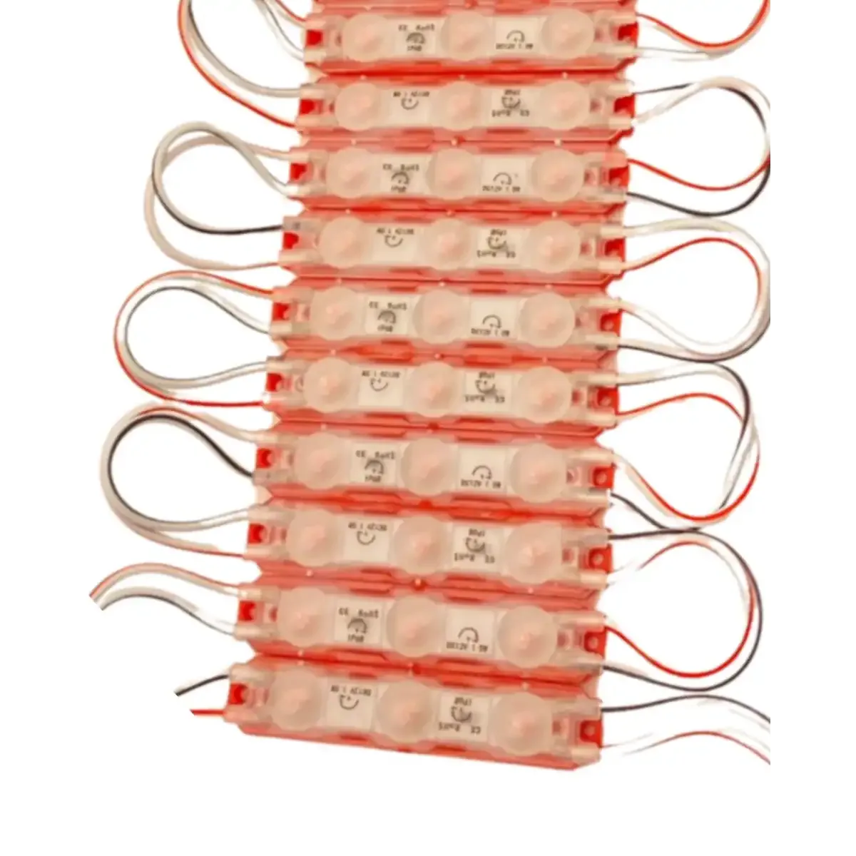 12 Volt 1,5 Watt Tekli Lensli Kesitten aydınlatma Modül Yeşil