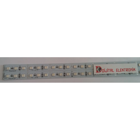 12 Volt 5050 Ledli Led Bar Alüminyum Çubuk 72 Ledli RGB