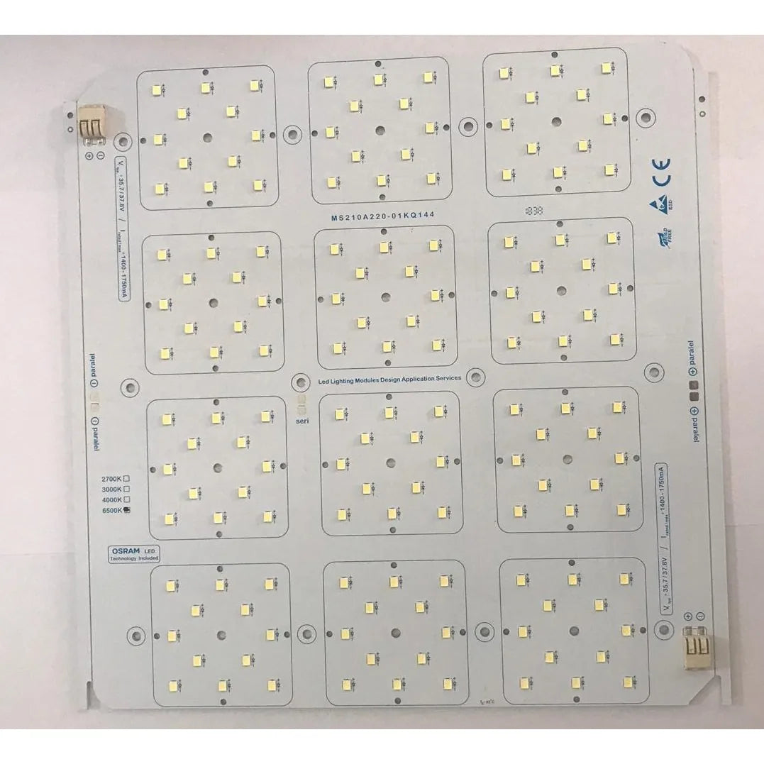 144x1 Watt Osram 2835 Ledli Modül 210x240mm Projektör Beyaz PCB