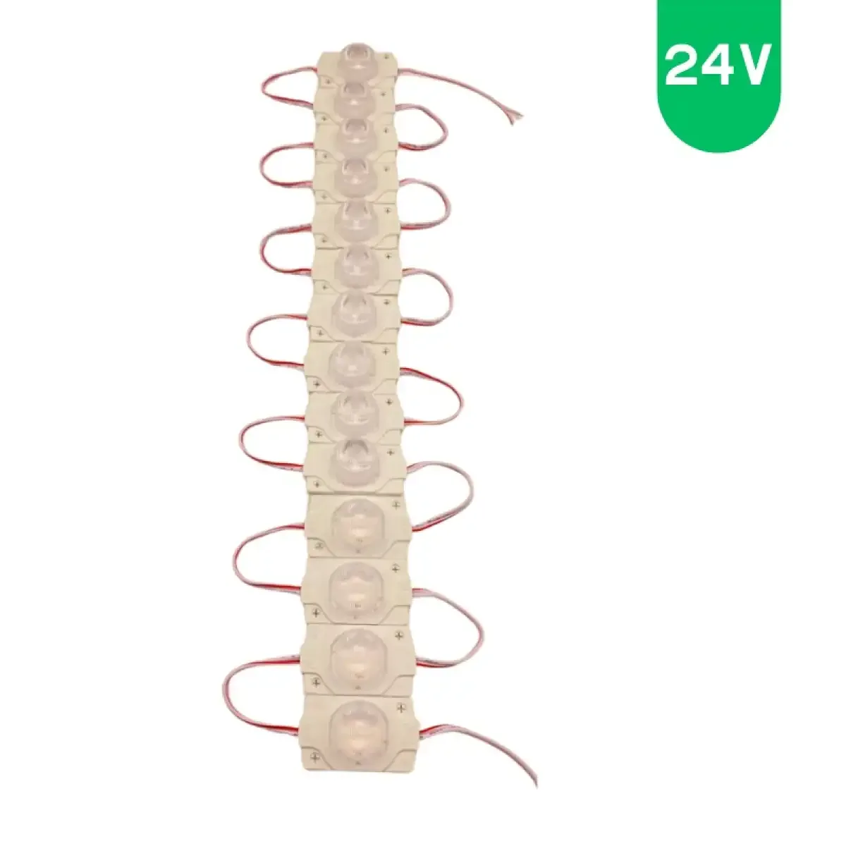 24 Volt 1,5 Watt Tekli Lensli 3030 Reklamcı Modül IP65 Günışığı