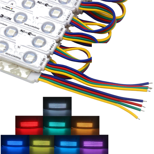 3'lü Samsung RGB Modül Led 0.72W