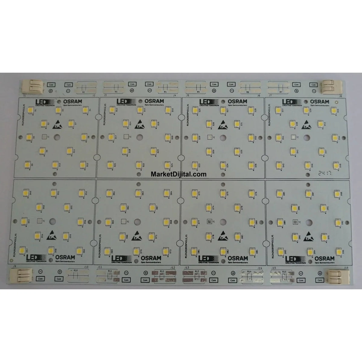 96x1 Watt Osram 3030 Ledli 205x125mm Modül Natural Beyaz 4500 Kelvin