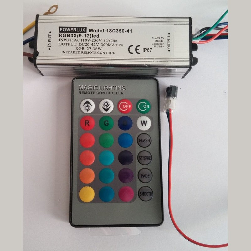 Rgb Powerled Sürücü Ir Kumandalı