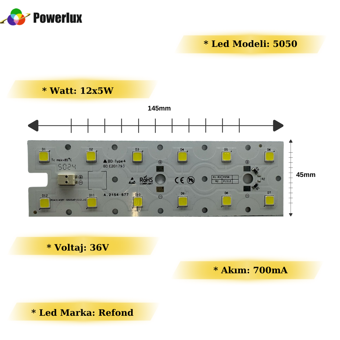 Powermax 3 Çipli 5050