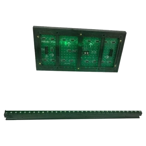 P10 Panel Dip Led - Kayan Yazı Paneli 16x32 Tek Renk Mavi