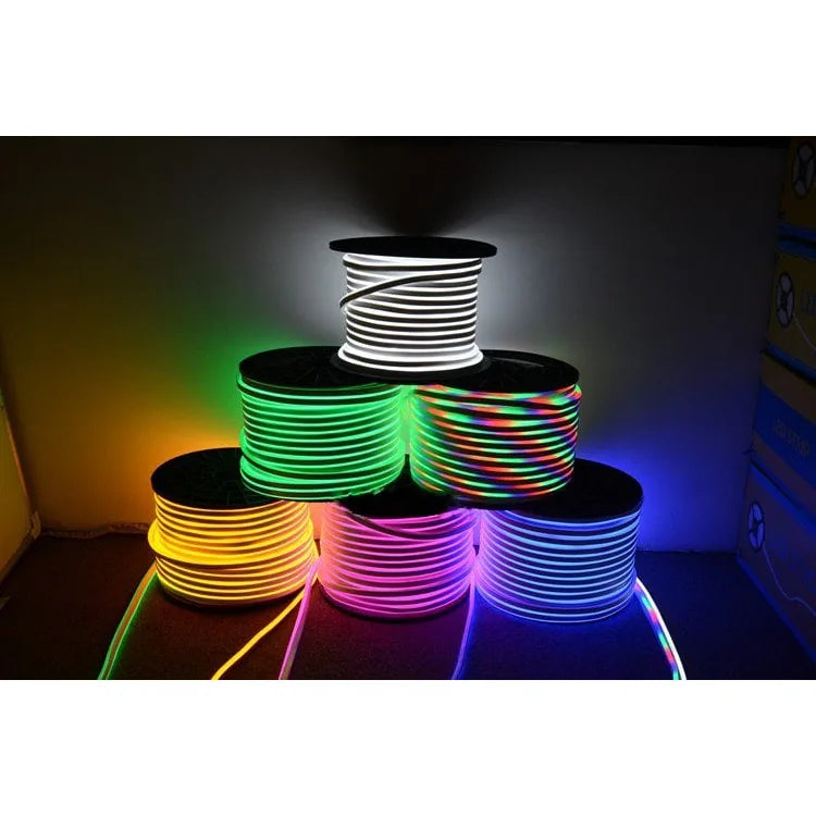 Pembe Neon Led 220V 8x16mm 1S 1 Metre