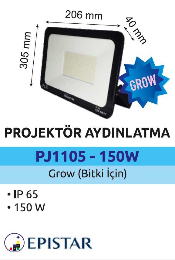 PJ1105 150 Watt LED Tablet Projector