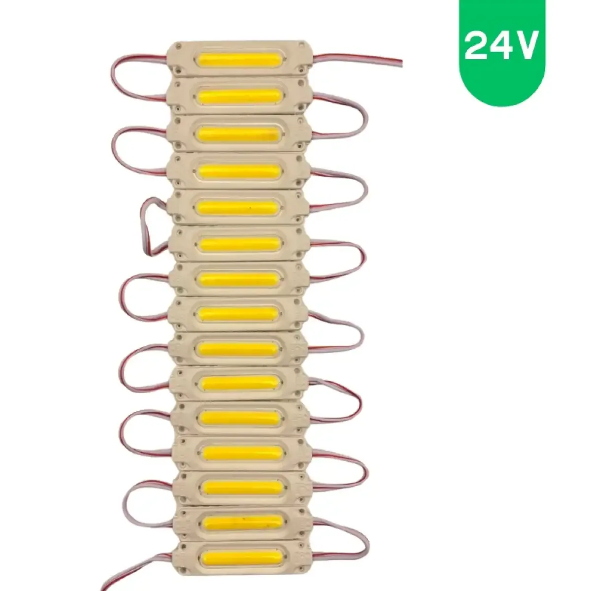 Powermax 24 Volt 2 Watt Lensli Dar Açılı Modül Led Pembe