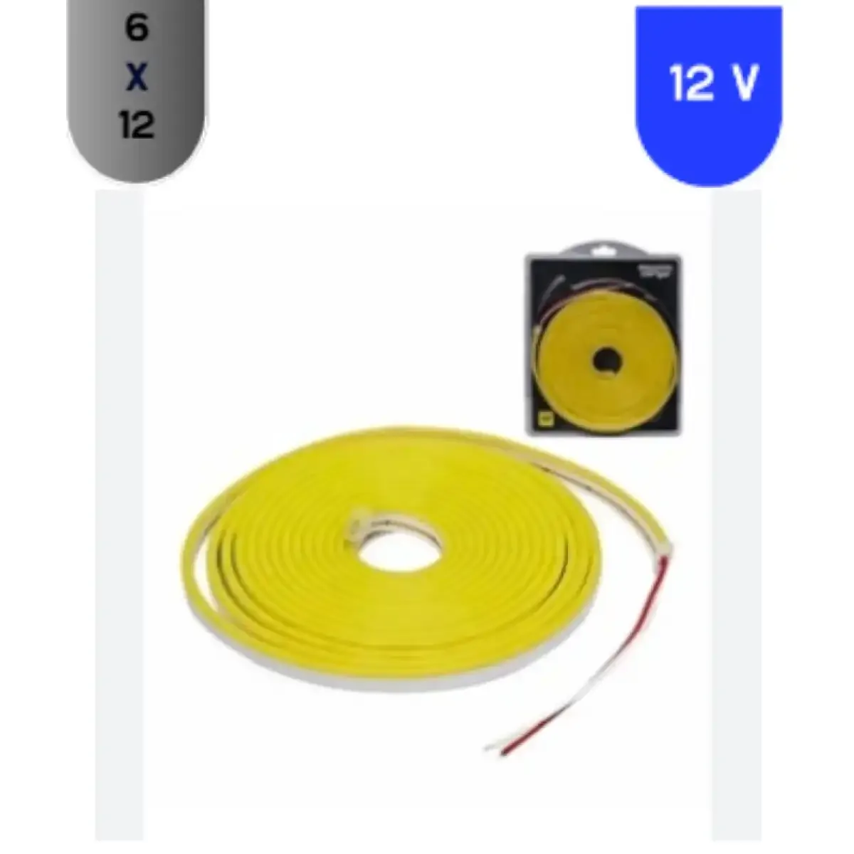 Sarı Neon Led Sarı (Amber) Neon Led 220V 15x16mm T5 Standart T5 A 5