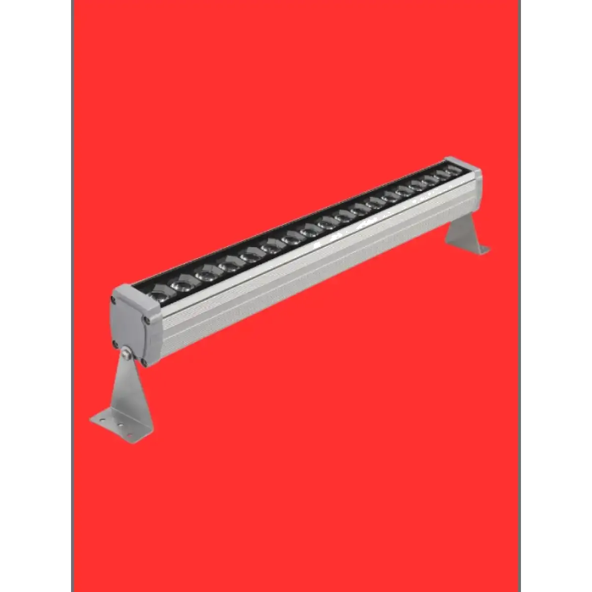 Sıva Üstü 50CM 18 LEDLİ AYAKLI WALLWASHER Kırmızı 80°