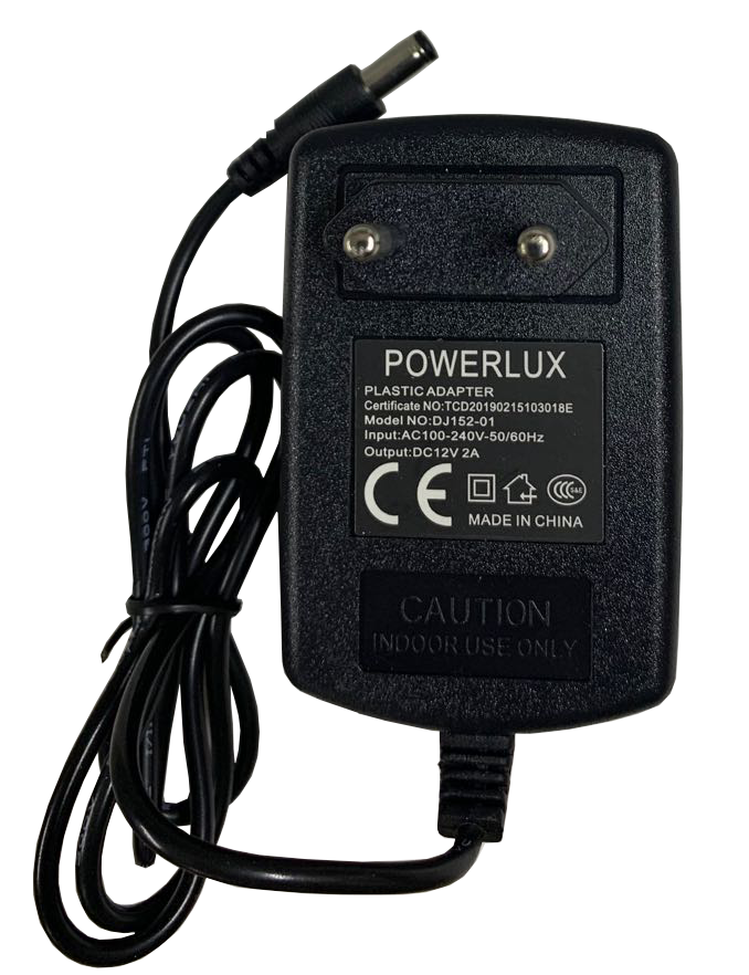 Powermax 12V 2A Plastik Priz Tip Adaptör