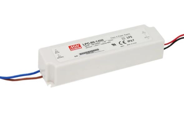 LPC-60-1400 9-42 Volt 1400 mA IP67 Meanwell