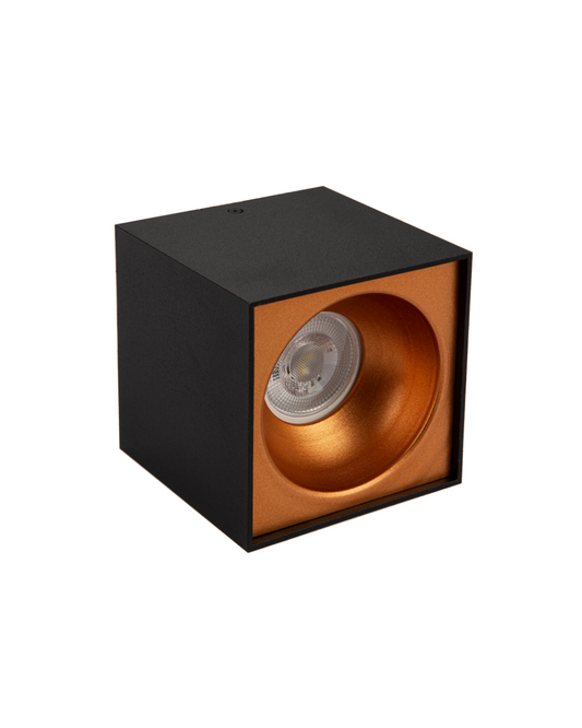 Siyah Bakır Kare Spot