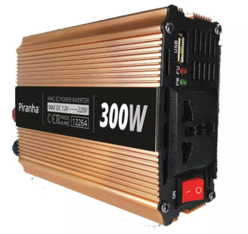Piranha Araç İçi Power İnvertor 300W