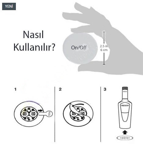 Led Işıklı Bardak Altlığı