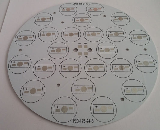 24x1 Seri Pcb-175-24 / 24Lü Round Powerled Pcb Grup Lens Model