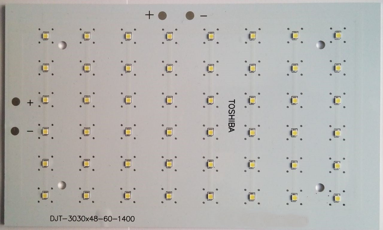 48 Watt Beyaz 3030 Powermax Projektör Pcb 225x135mm