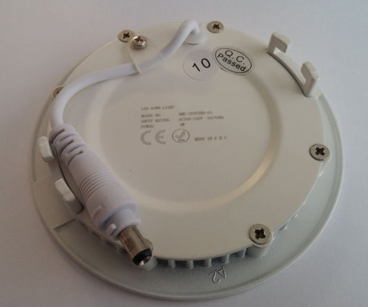 Beyaz - Yuvarlak Led Panel Işık 9 Watt Slim Downlight