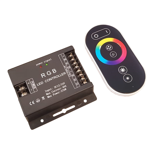 36 Amper RGB RF Led Kontrol Dokunmatik Kumandalı