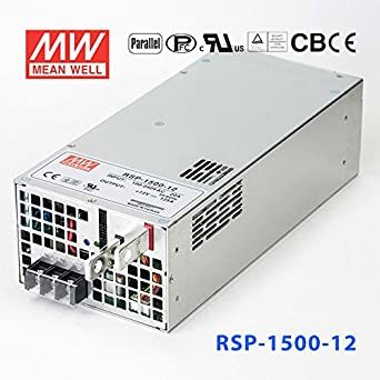 RSP-1500-12 12 Volt 1500 Watt Adaptör Meanwell