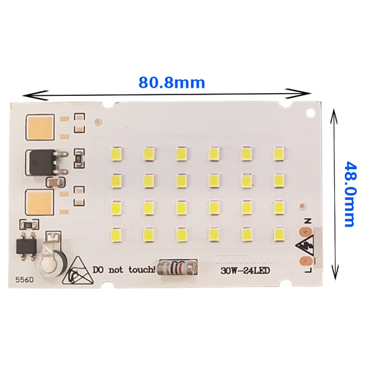 220V 30W SMD 2835 Ledli Hazır Projektör PCB
