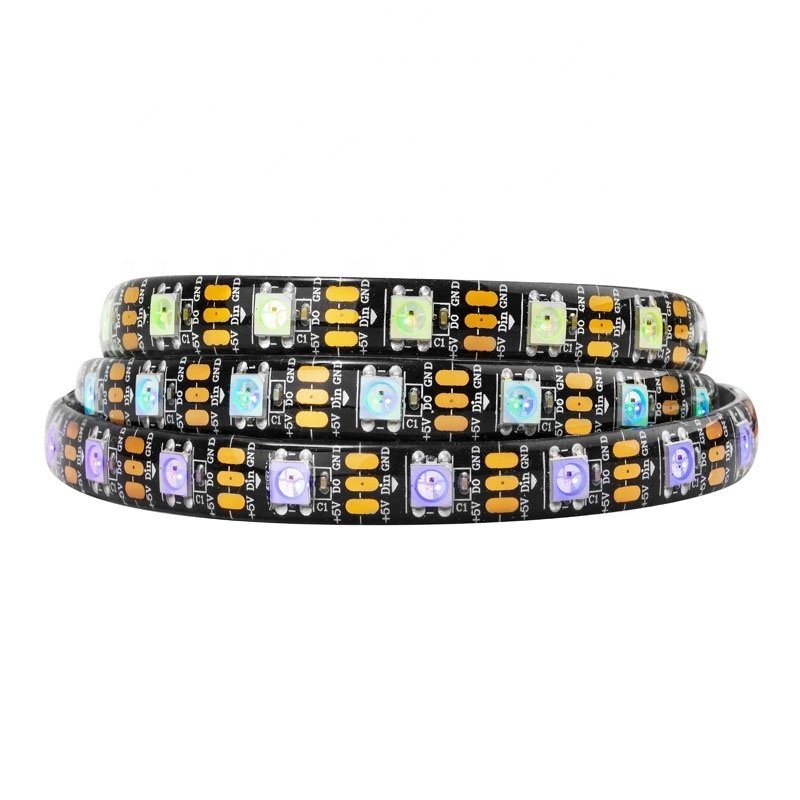 WS2812B RGB Magic Şerit Led IP65 Metrede 60 Led