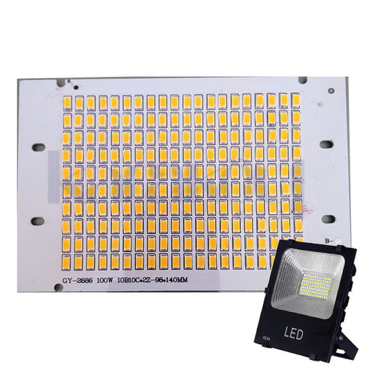72 lİ Projektör Pcb si 33x23cm DJT-6-72-2X1050