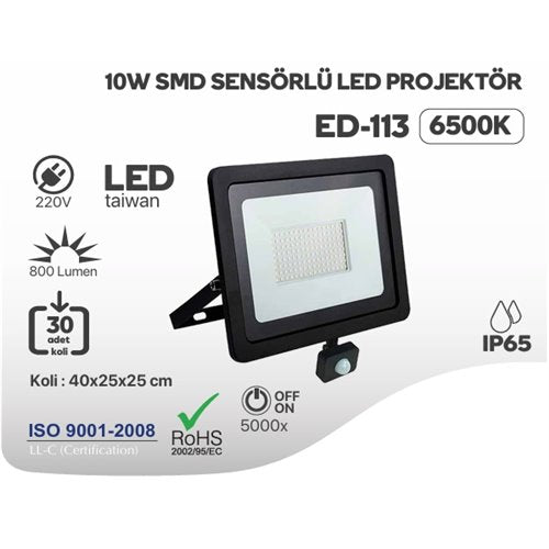Günışığı 10 Watt Cob Projektör