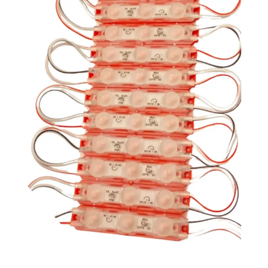 12 Volt 1,5 Watt 3'lü Lensli 2835 Reklamcı Modül