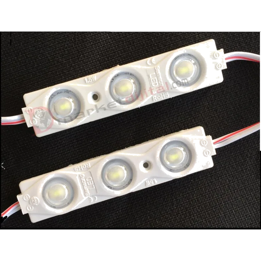 12 Volt 1,5 Watt 3'lü Lensli 2835 Reklamcı Modül