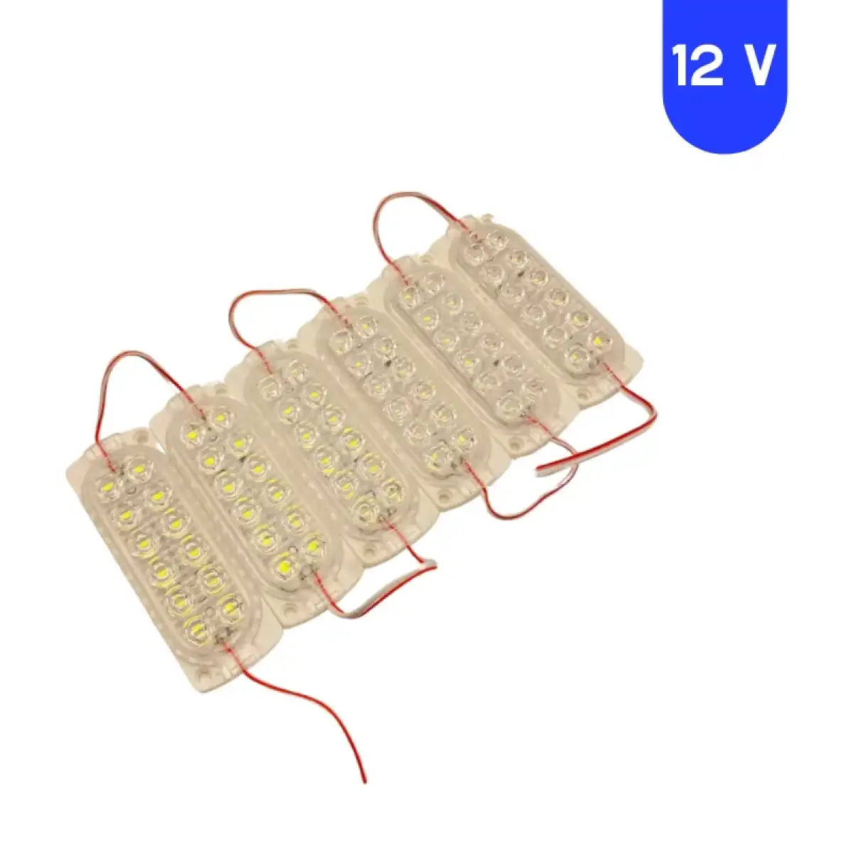 12 Volt 2.4 Watt Animasyonlu Çakar Modül 12 Ledli Sarı