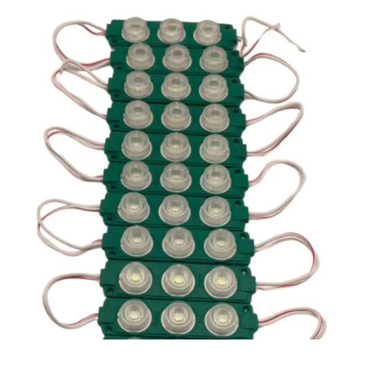 12 Volt 3 Watt 3'lü Lensli 3030 Reklamcı Modül