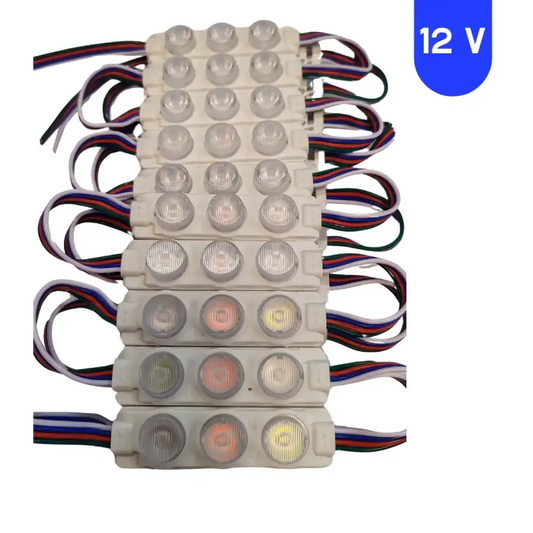 12 Volt 3 Watt Üçlü RGB Modül