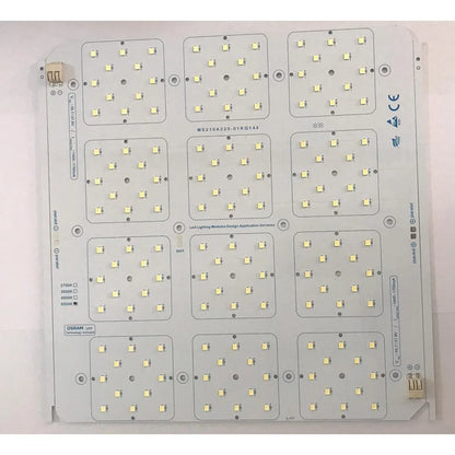 144x1 Watt Osram 2835 Ledli Modül 210x230mm Kanopi Beyaz PCB