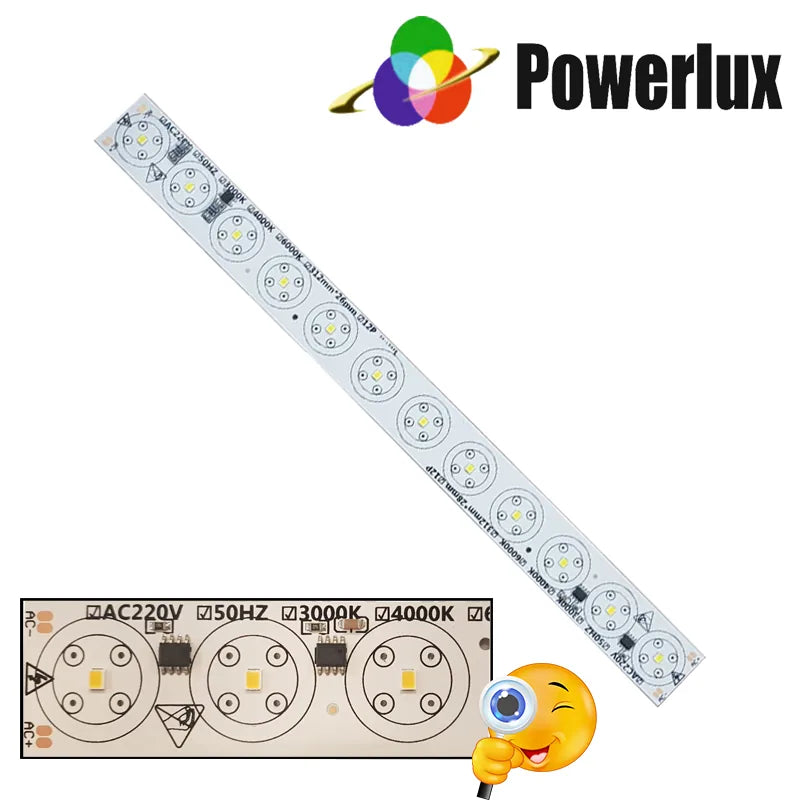 Powermax 18 Watt SMD 3030 Ledli Hazır Wallwasher PCB Grow (Full Spectrum)