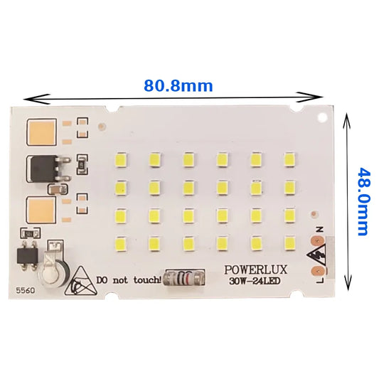 220V 30W SMD 2835 Ledli Hazır Projektör PCB