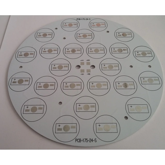 24x1 Seri Pcb-175-24  / 24Lü Round Powerled Pcb Grup Lens Model