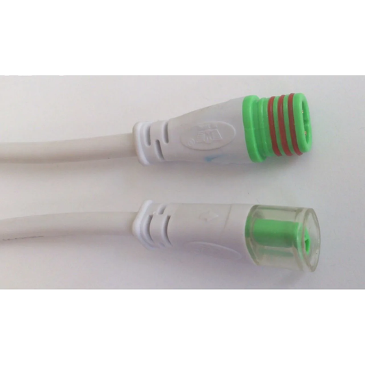 2li IP67 Soketli Kablo Dişi Erkek Takım Plastik Yeşil