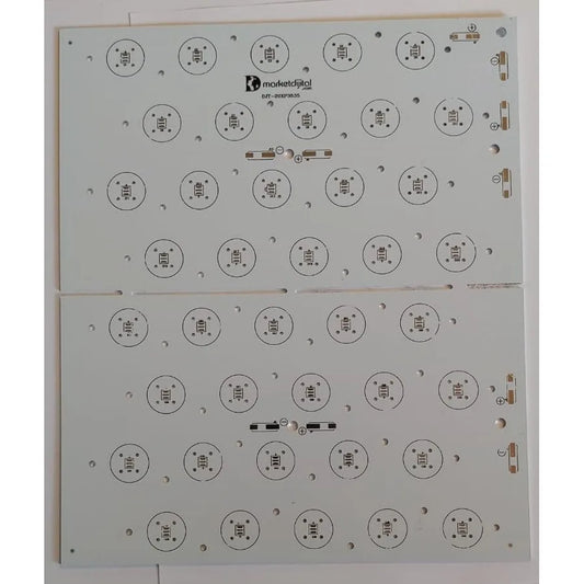 40 led 20x2 DJT-20XP3535 Led Pcb 27x23cm
