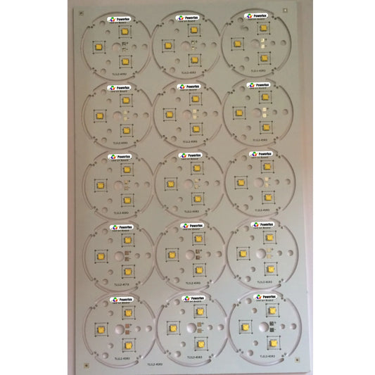 45mm 3535 3'lü Cree Projektör Pcb 3x3 Watt