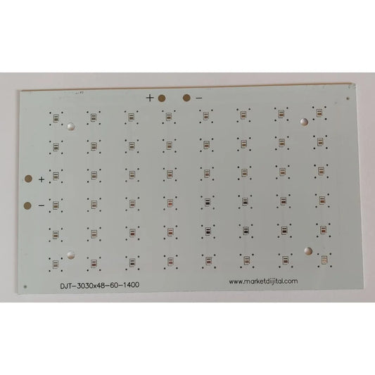 48 Led DJT-48-3535 Led Pcb 21,5x25,5cm