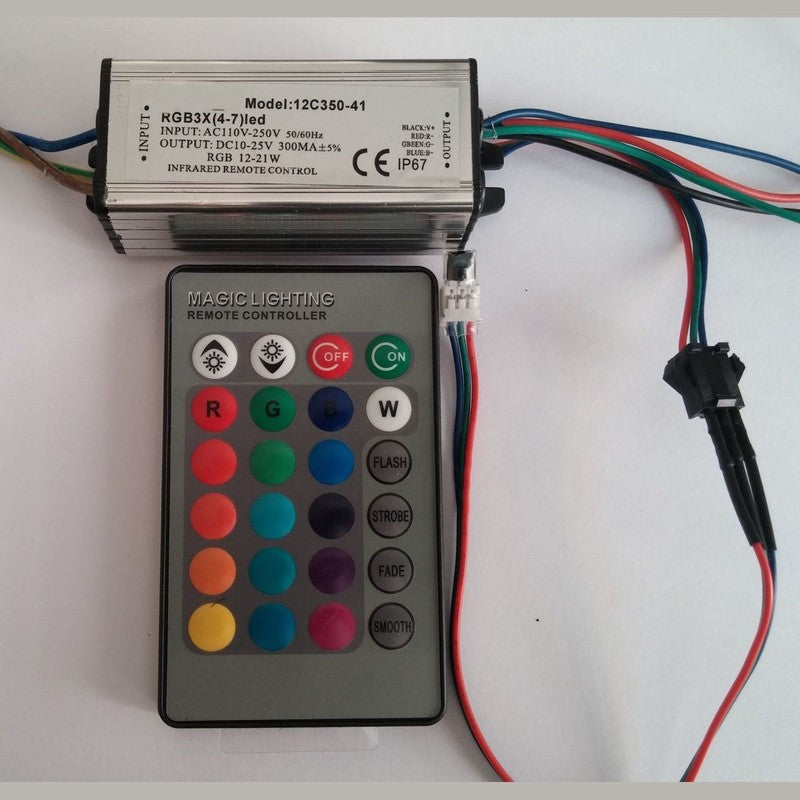Rgb Powerled Sürücü Ir Kumandalı