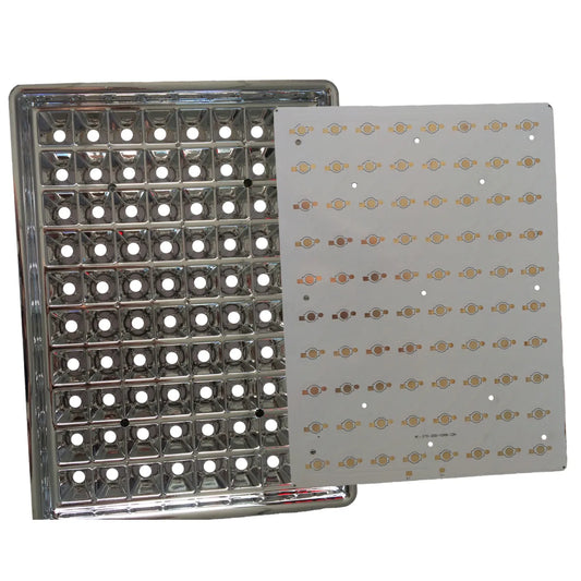 80 Led PCB + Reflektör