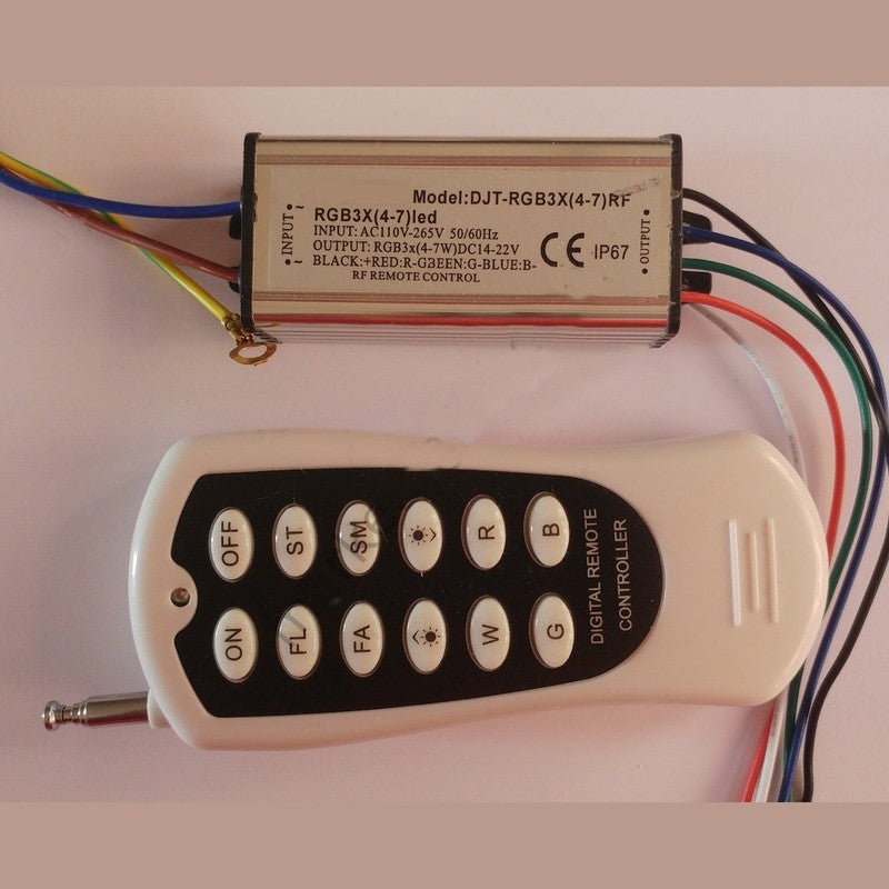 RF Kumandalı Rgb Powerled Sürücü