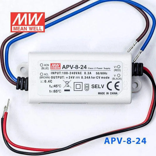 APV-12-12 12 Volt 1.0 Amper IP30 Meanwell