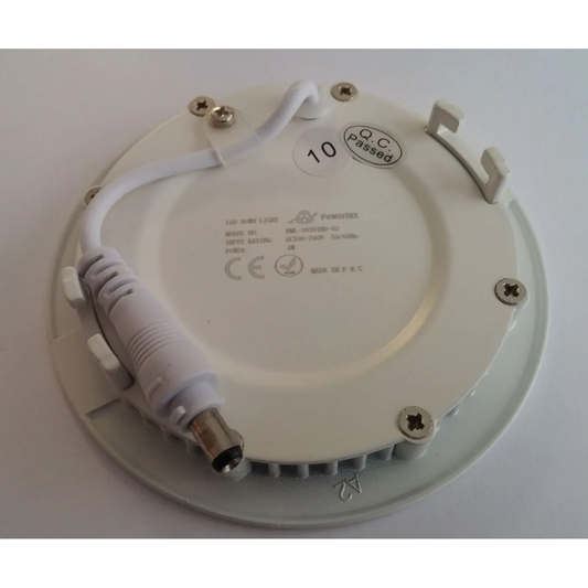 Beyaz - Yuvarlak Led Panel Işık 15 Watt Slim Downlight