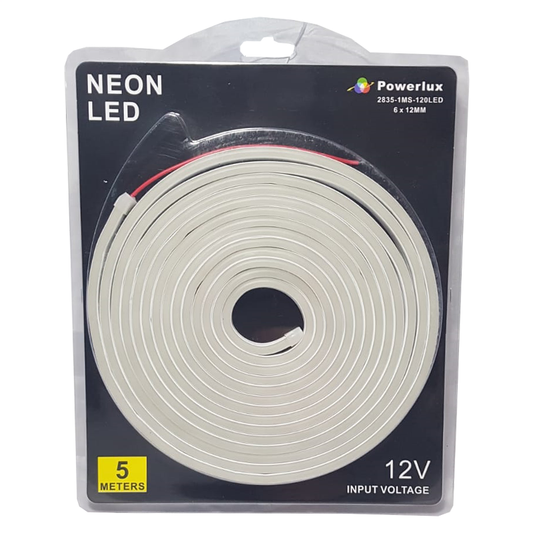 Powermax A Kalite 12 Volt 6x12mm Esnek Neon Led (5 Metre)