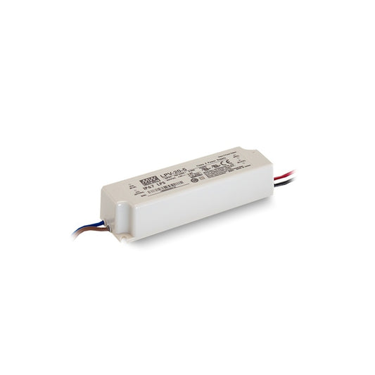 LPV-20-12 12 Volt 1.67 Amper IP67 Meanwell LED Sürücü