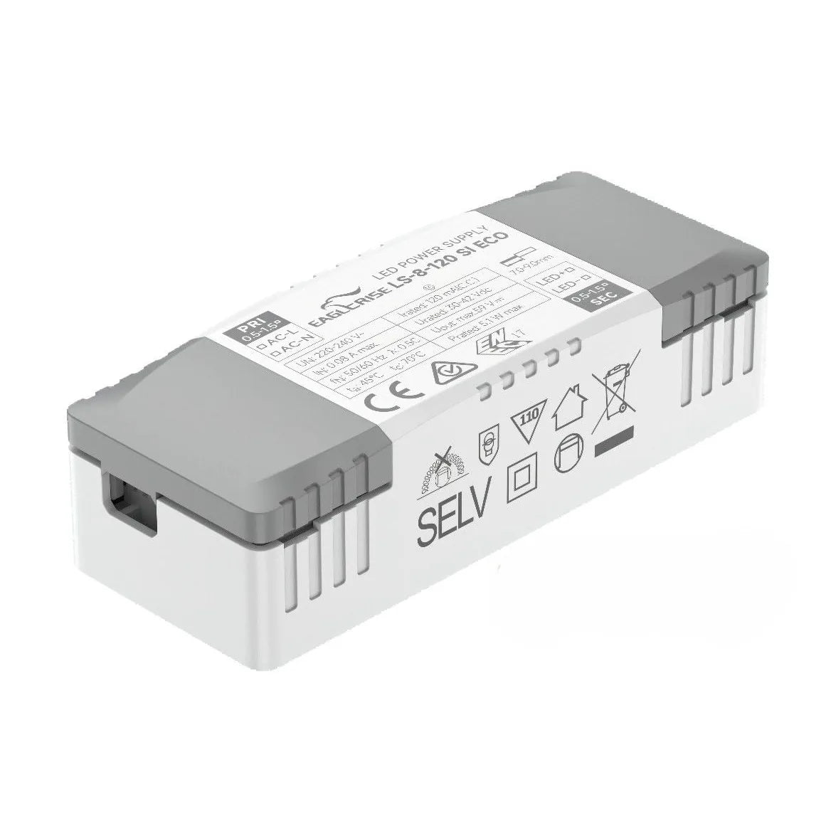 EG-LS-12-mA-RI 12W Eaglerise Driver IP20