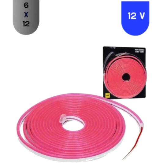Kırmızı Neon Led 220V 8x16mm 1S 50 Metre